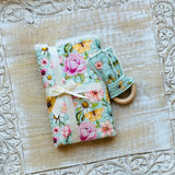 Butterfly Floral Security Blanket