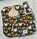 "Barntique" Floral Chicken Gift Set