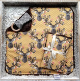 Stag Forest Security Blanket - Sweet Little Baby Cakes