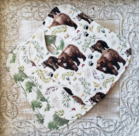 Mama Bear Bibs & Burp Cloths