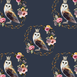 Woodland Owl Baby Blanket