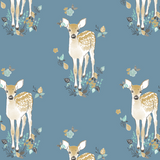 Fawn Burp Cloths In Marine - Sweet Little Baby Cakes