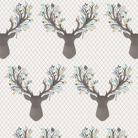 Stag in Aspen Change Pad Cover - Sweet Little Baby Cakes