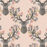 Stag Forest Security Blanket - Sweet Little Baby Cakes